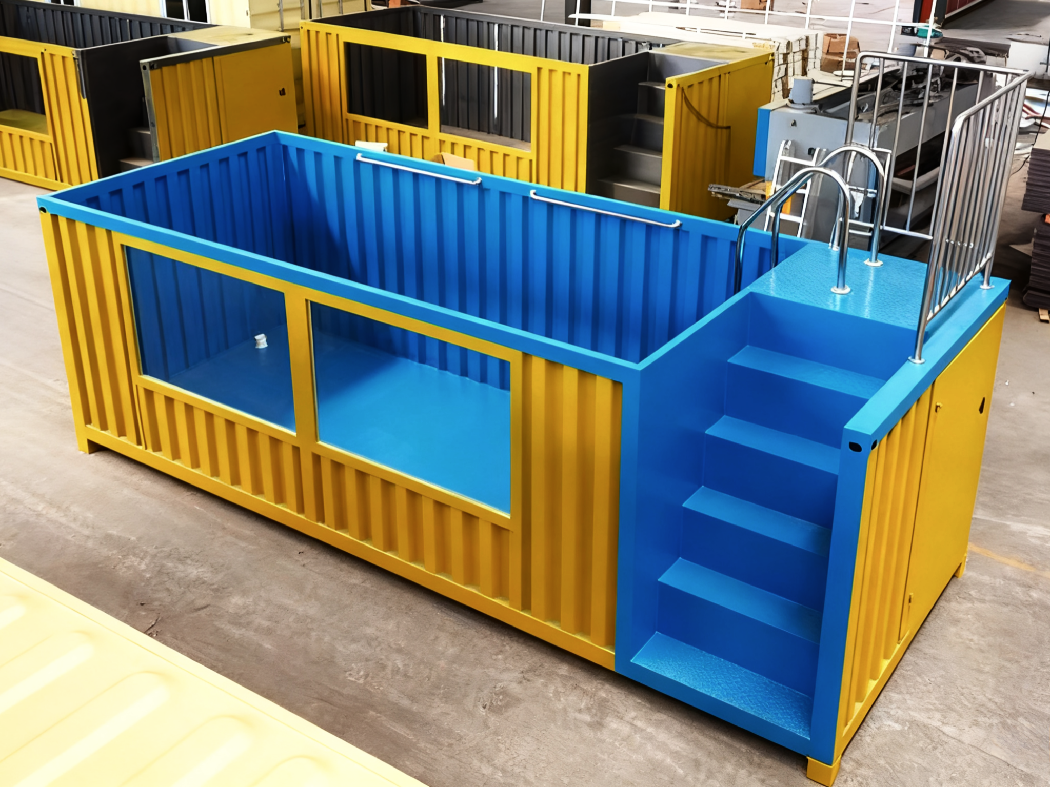 集装箱式游泳池图片2